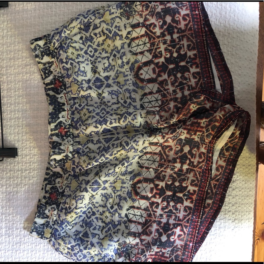 Joie 100% Silk Lindee shorts